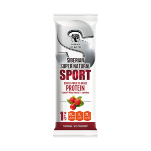 Протеиновый коктейль премиум-класса Земляника - Siberian Super Natural Sport